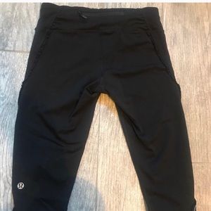 Lululemon ruffle crop